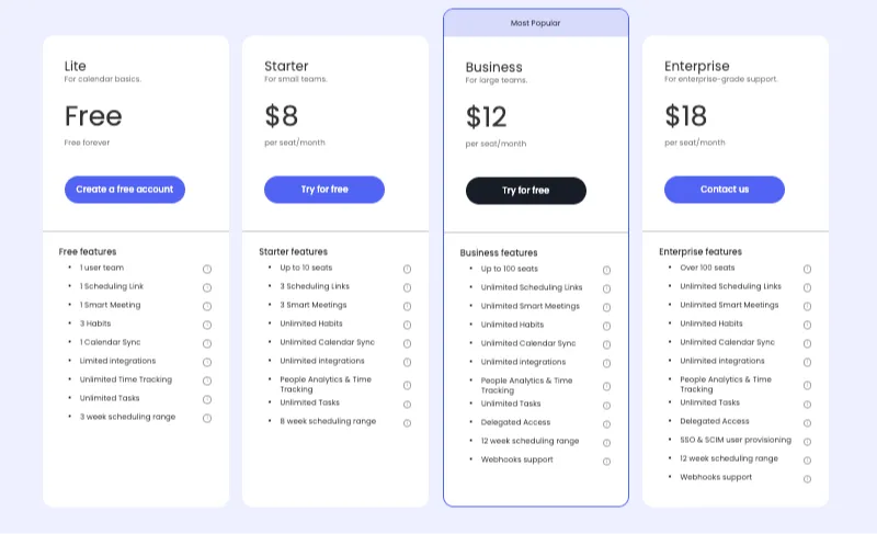 Reclaim AI Review: Reclaim AI Pricing Plans